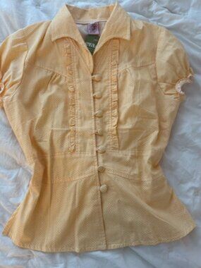 Yellow vintage deadstock